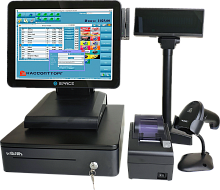 Комплект для автоматизации розничного магазина СТАНДАРТ картинка от магазина Кассоптторг